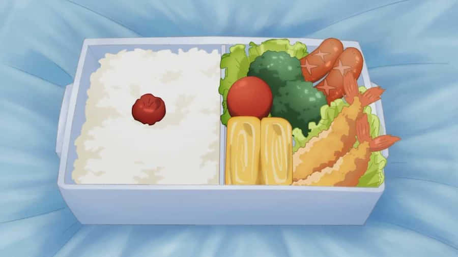 Anime Bento Box Deliciousness Wallpaper