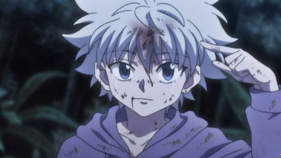 Anime Character Killua Aesthetic Wallpaper