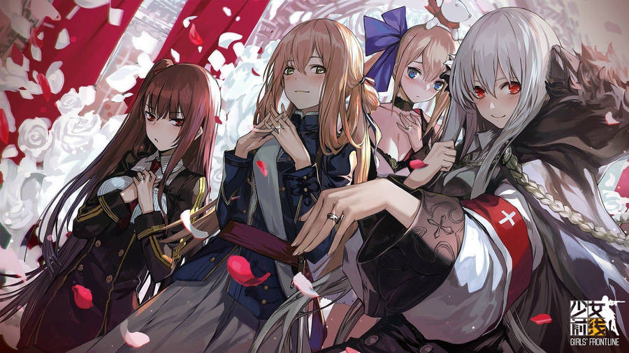 Anime Characters Of Girls Frontline Wallpaper