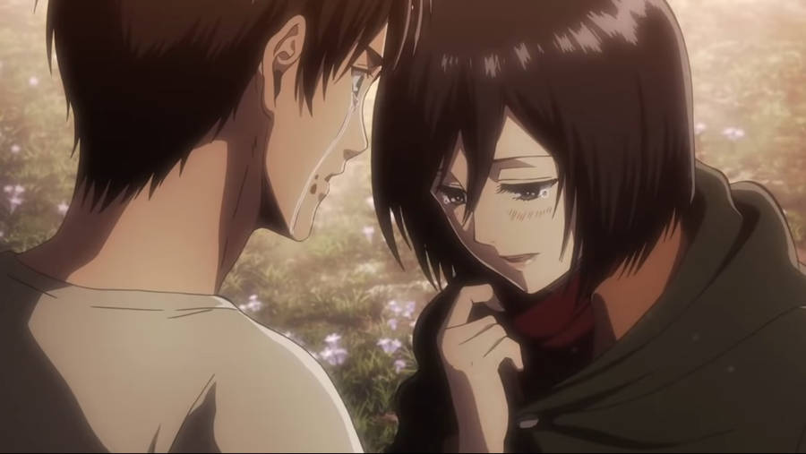 Anime Couple Attack On Titan Wallpaper