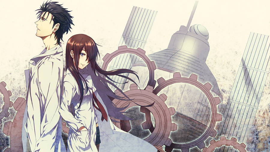 Anime Couple Steins Gate Wallpaper