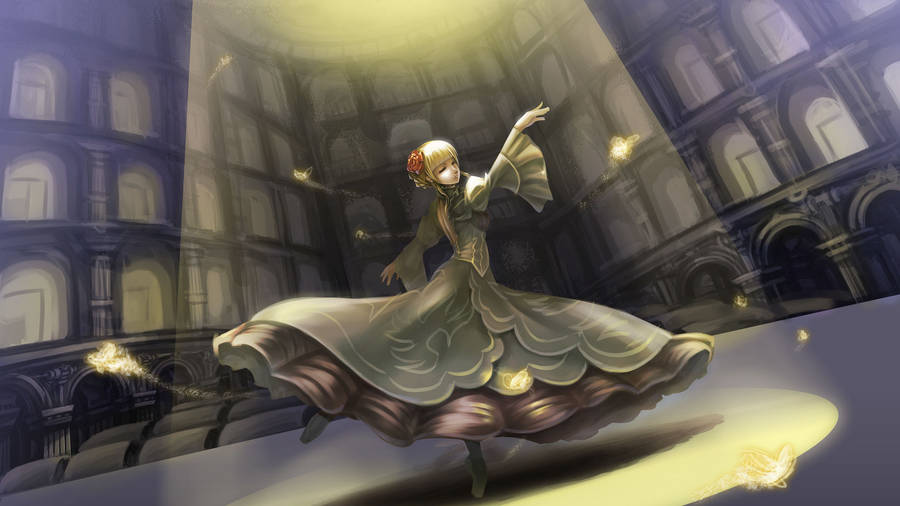 Anime Dance Victorian Era Wallpaper