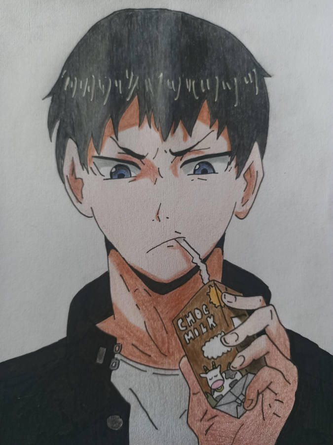 Anime Drawing Kageyama Tobio Wallpaper