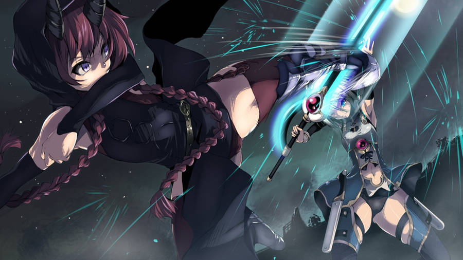 Anime Fight Ffxiv Fantasia Wallpaper