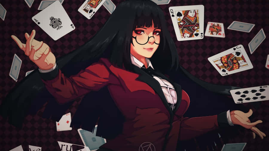 Anime Gambling Queen Yumeko Wallpaper