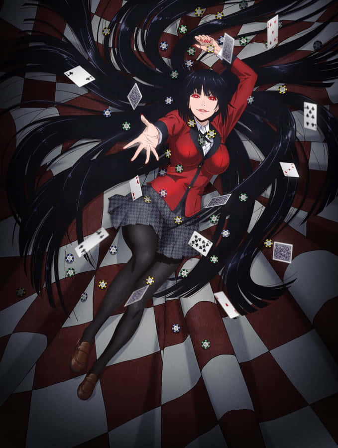 Anime Gambling Queen Yumeko Wallpaper