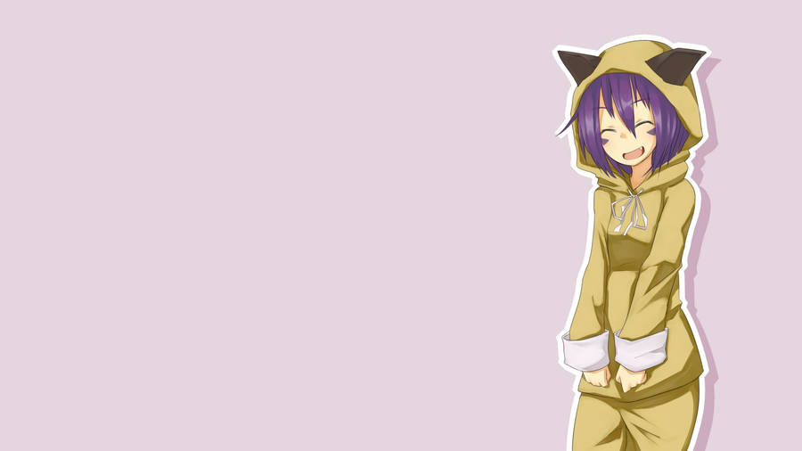 Anime Girl Hoodie Merry Wallpaper