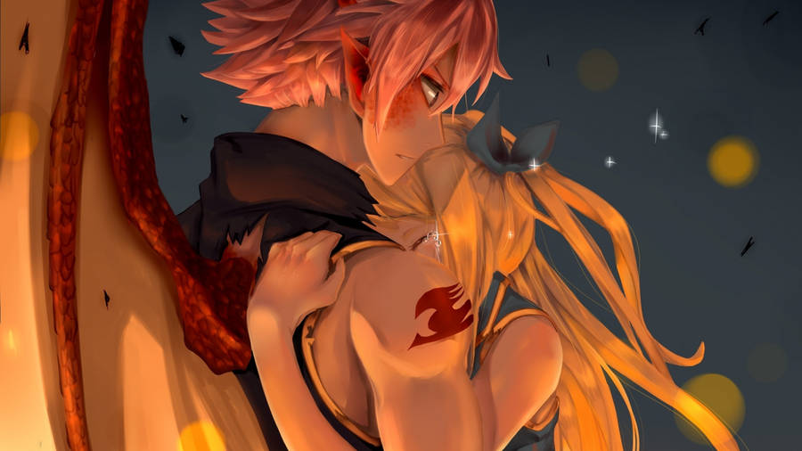 Anime Hug Natsu And Lucy Wallpaper