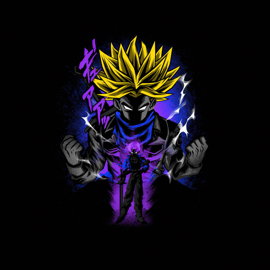 Anime Ipad Trunks Super Saiyan Wallpaper