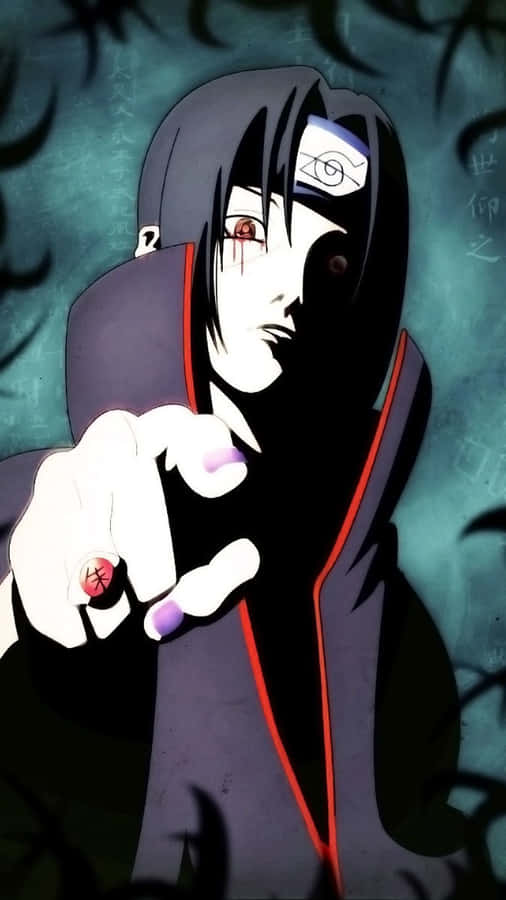 Anime Itachi Live Pointing Wallpaper