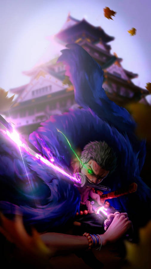 Anime Lock Screen Roronoa Zoro Wallpaper