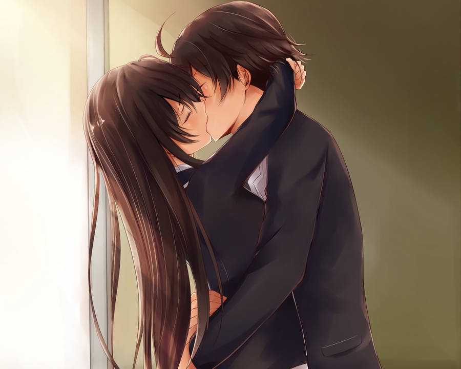 Anime Love Yukino & Hachiman Wallpaper