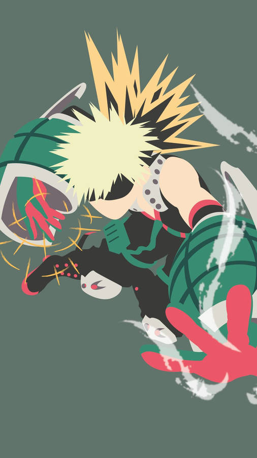 Anime Profile Picture Katsuki Bakugo Wallpaper