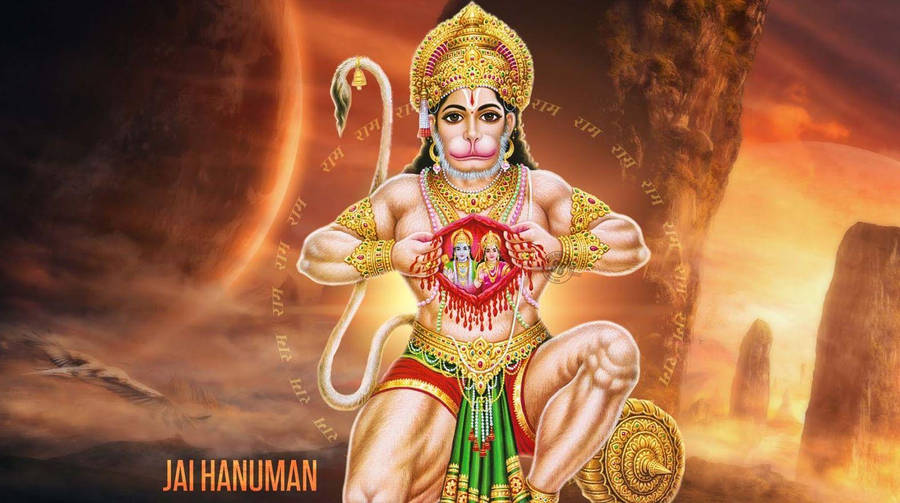 Anjaneya Jai Hanuman Wallpaper