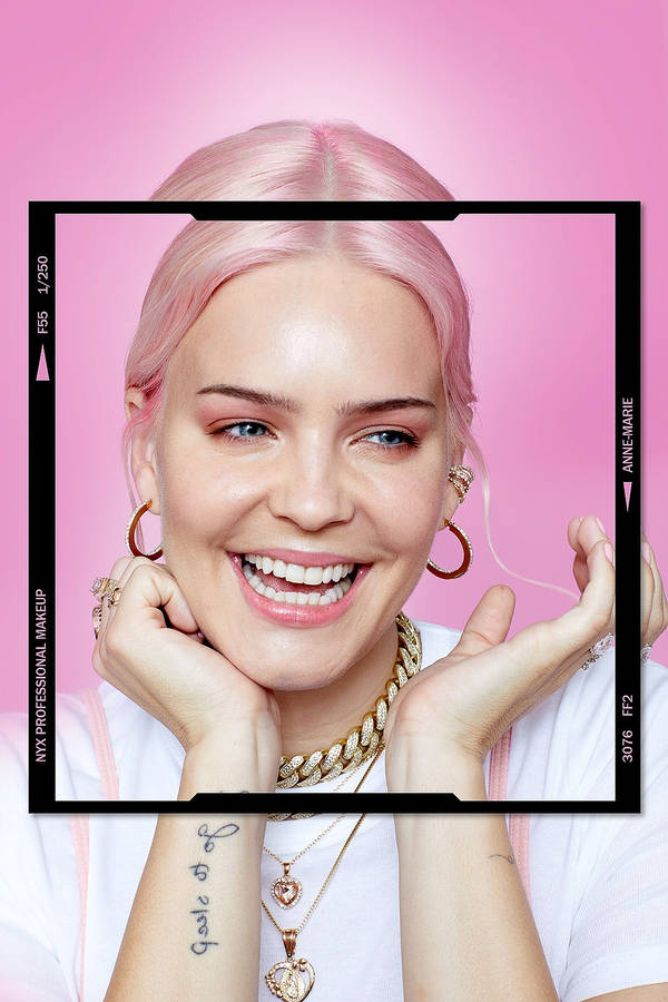 Anne-marie Pink Nyx Wallpaper