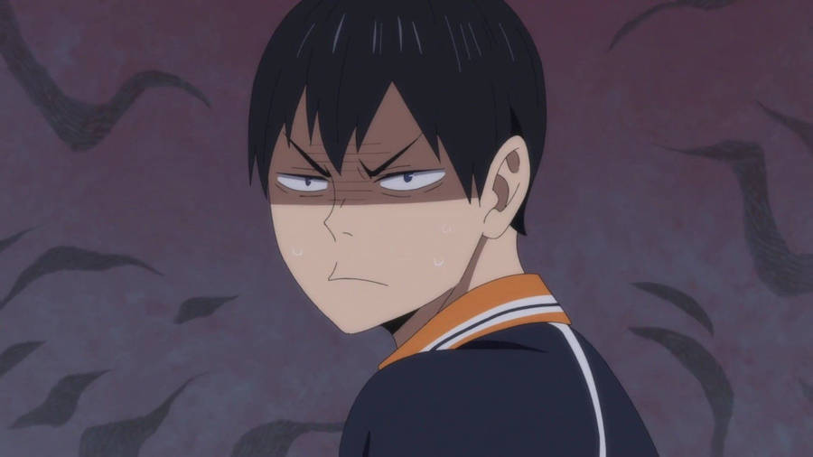 Annoyed Tobio Kageyama Wallpaper