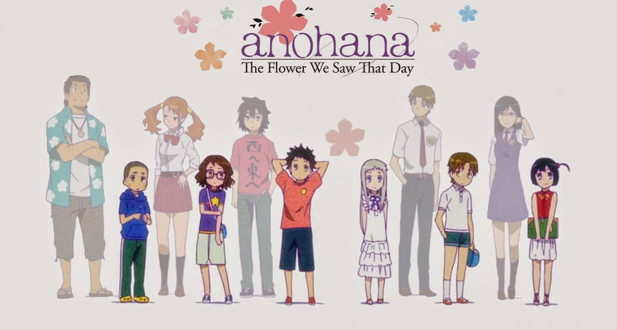 Anohana Promotional Poster Wallpaper