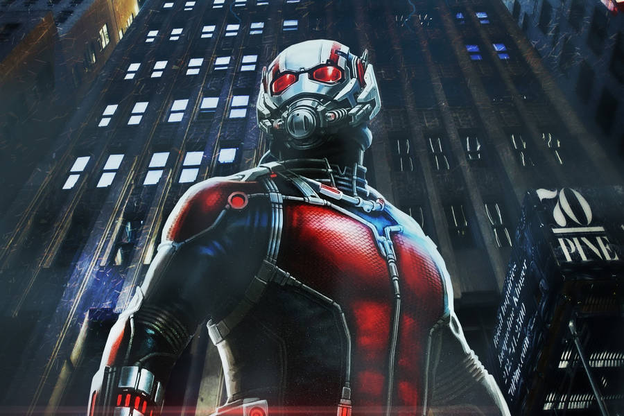 Ant Man Superhero Huge Form Wallpaper