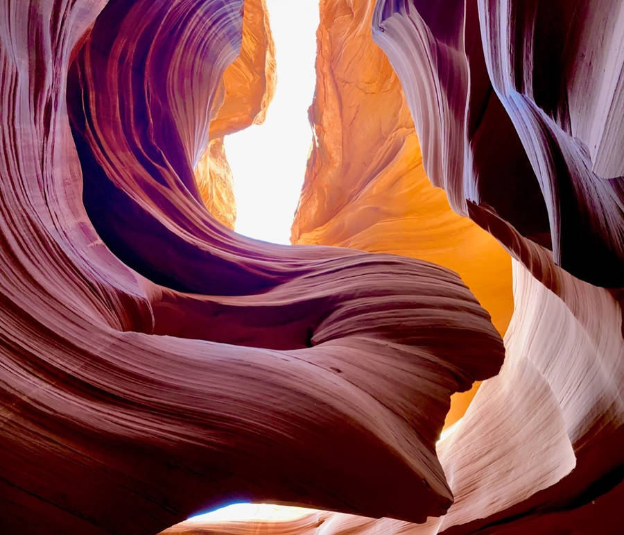 Antelope Canyon Pretty Curves Wallpaper