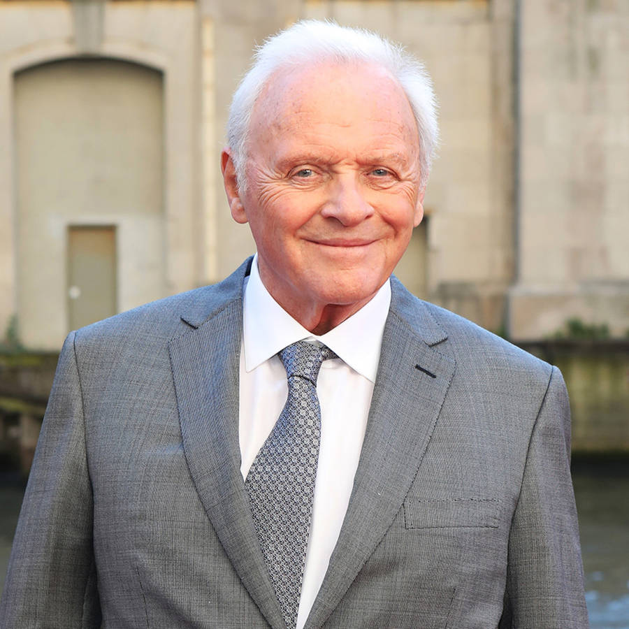 Anthony Hopkins Smiles Wallpaper