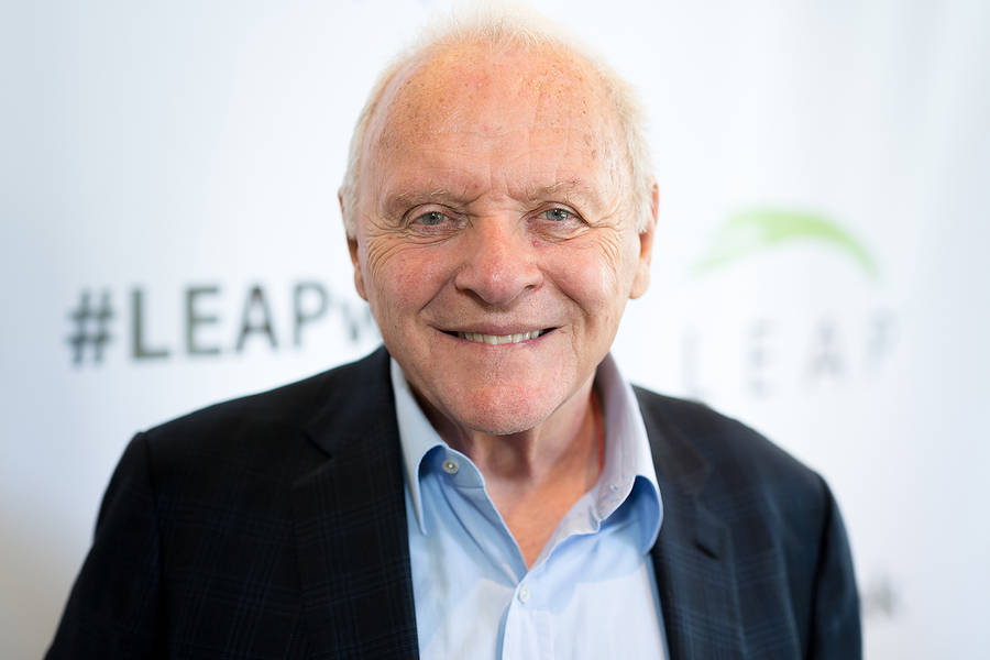 Anthony Hopkins Smiles Wallpaper