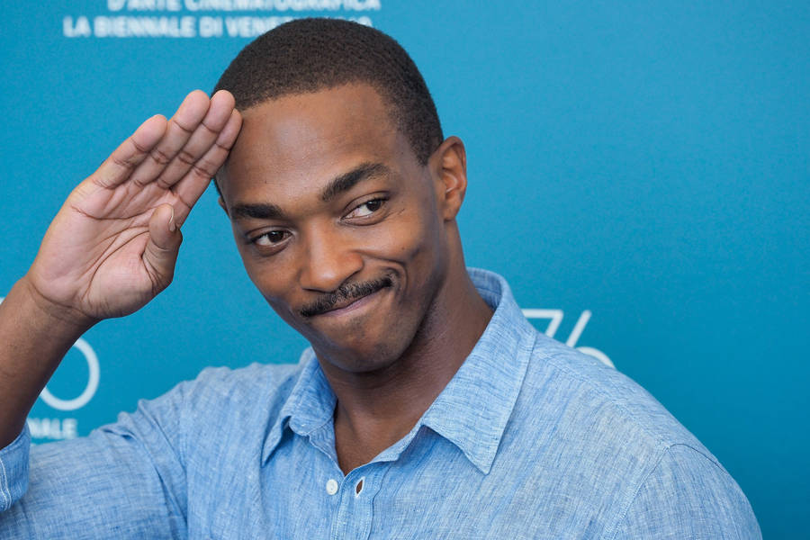 Anthony Mackie Film Photo-call Wallpaper