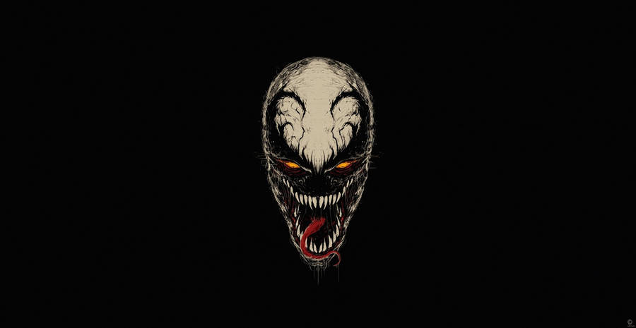 Anti Hero Anti Venom Face Wallpaper