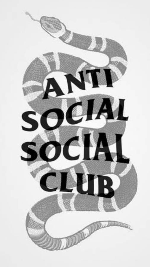 Anti Social Social Club Snake Wallpaper