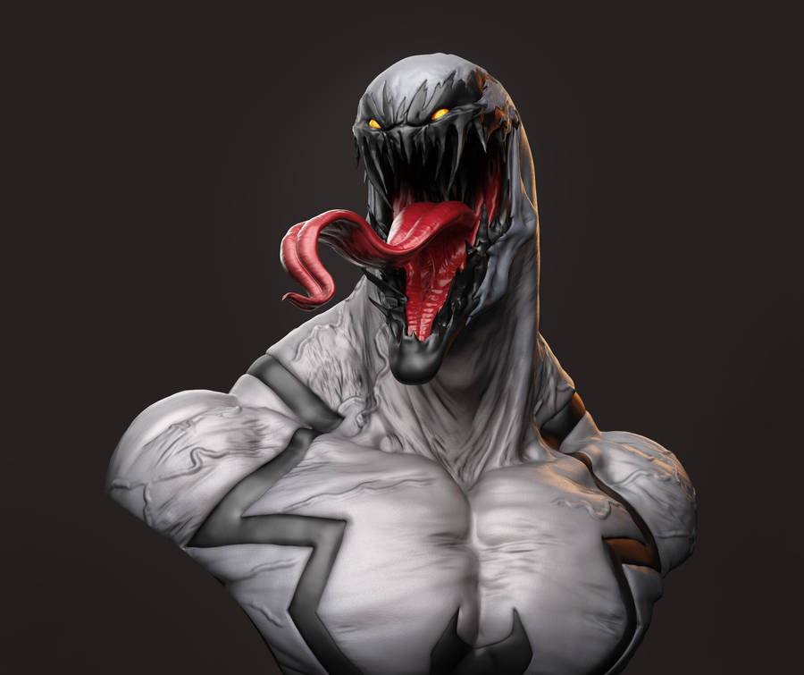 Anti Venom 3d Art Wallpaper