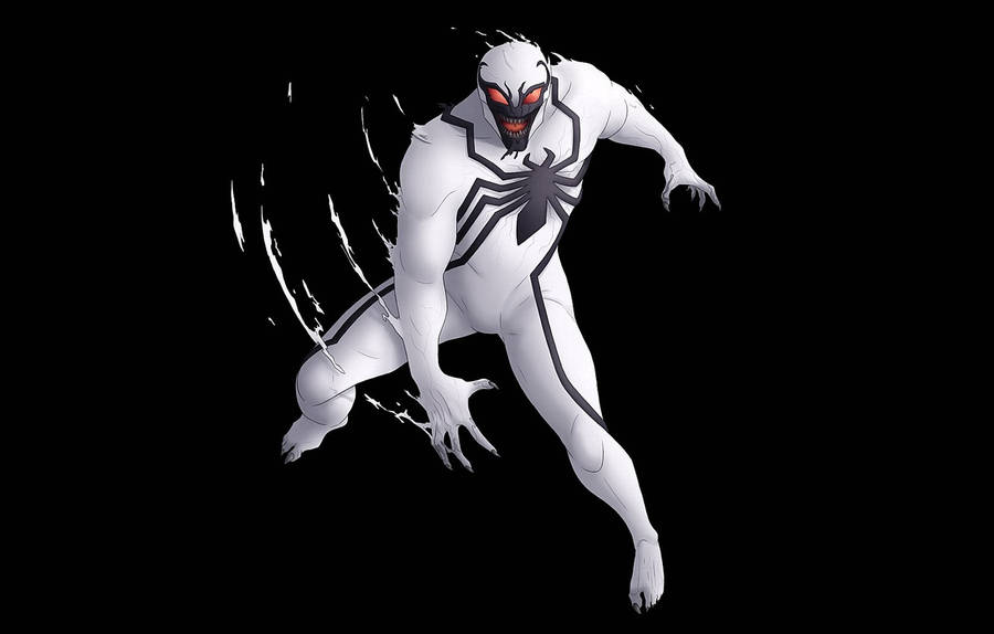 Anti-venom Digital Art In Black Wallpaper