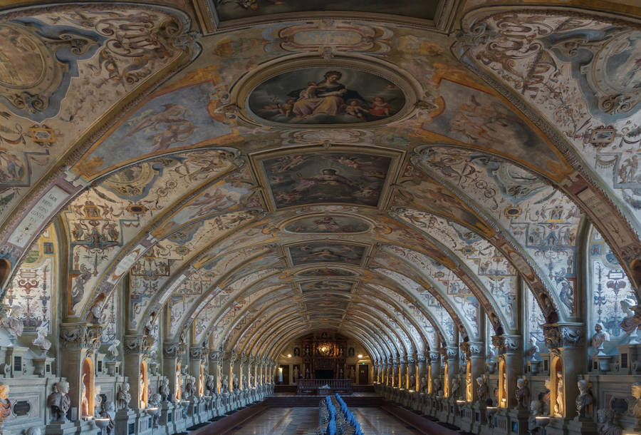 Antiquarium Munich Museum Grand Hall Wallpaper