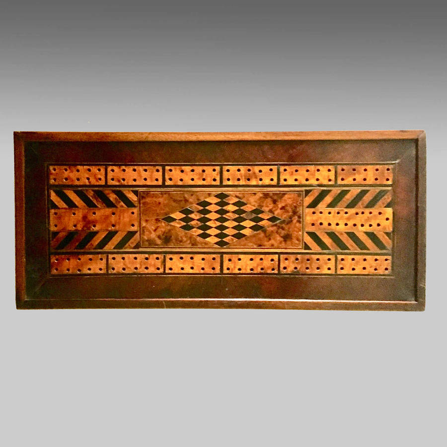 Antique Wooden Cribbage Wallpaper