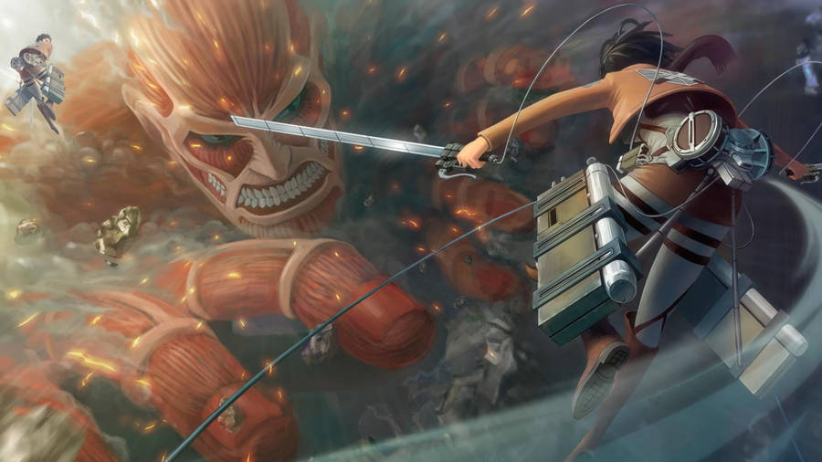 Aot Colossal Titan Wallpaper