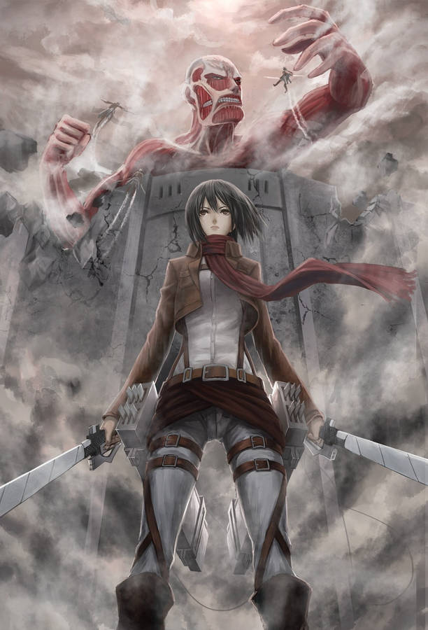 Aot Mikasa Ackerman Wallpaper