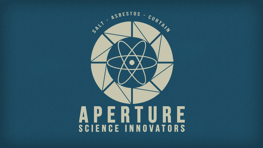 Aperture Science Innovators Logo Wallpaper