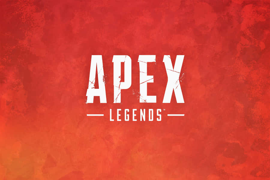 Apex Legends Logo Smoky Red Canvas Wallpaper