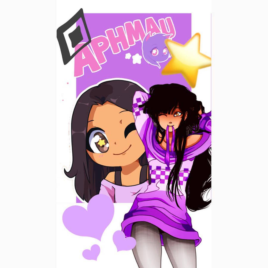 Aphmau Ties Her Hair Wallpaper