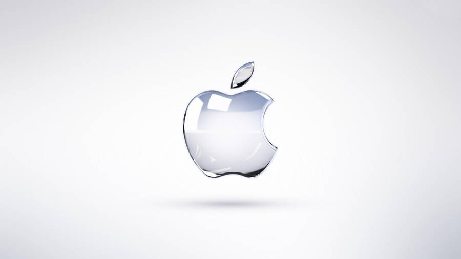 Apple 4k Ultra Hd Glass Logo Wallpaper