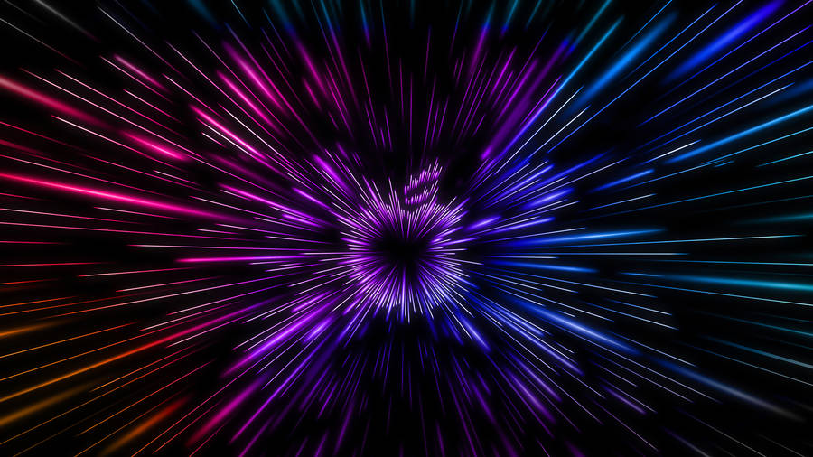 Apple 4k Ultra Hd Warp Speed Wallpaper