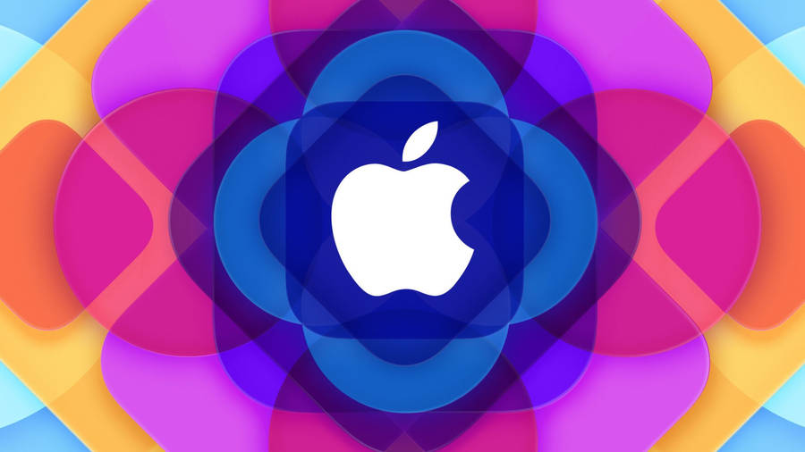 Apple Logo Kaleidoscope Wallpaper