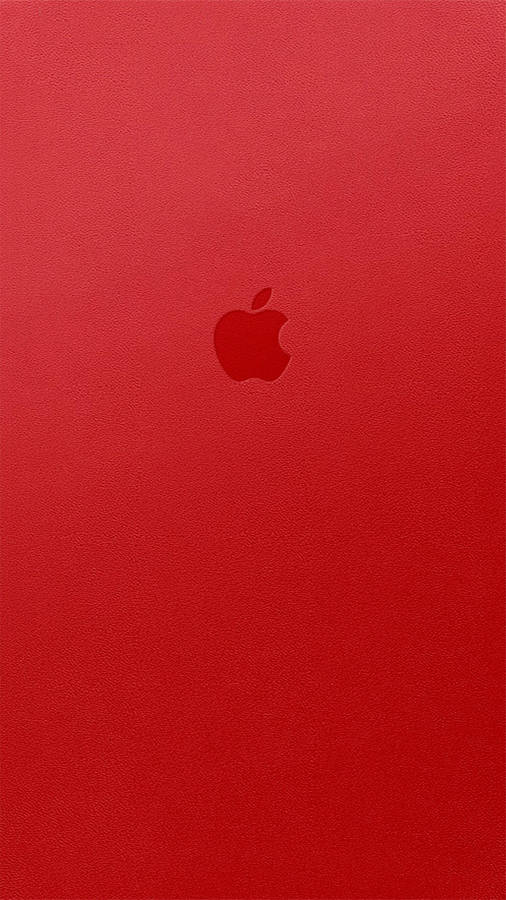 Apple Logo Red Iphone Wallpaper