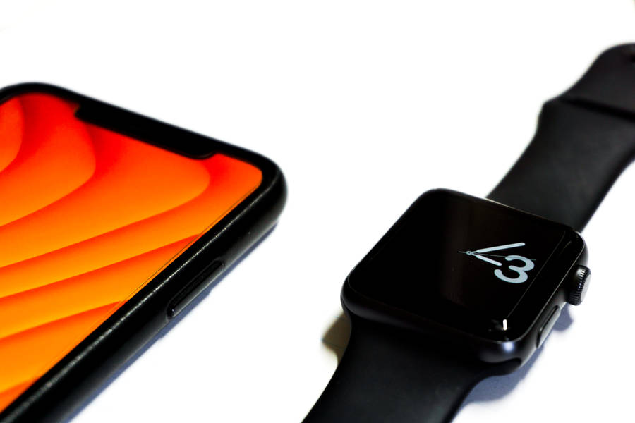 Apple Watch Minimalist Interface Wallpaper