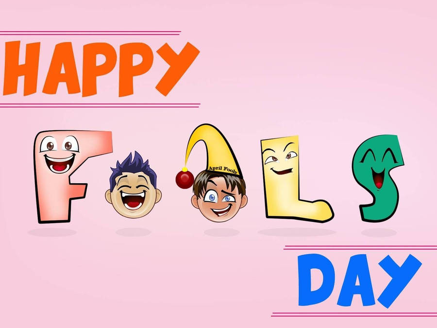 April Fools Day Faces Wallpaper