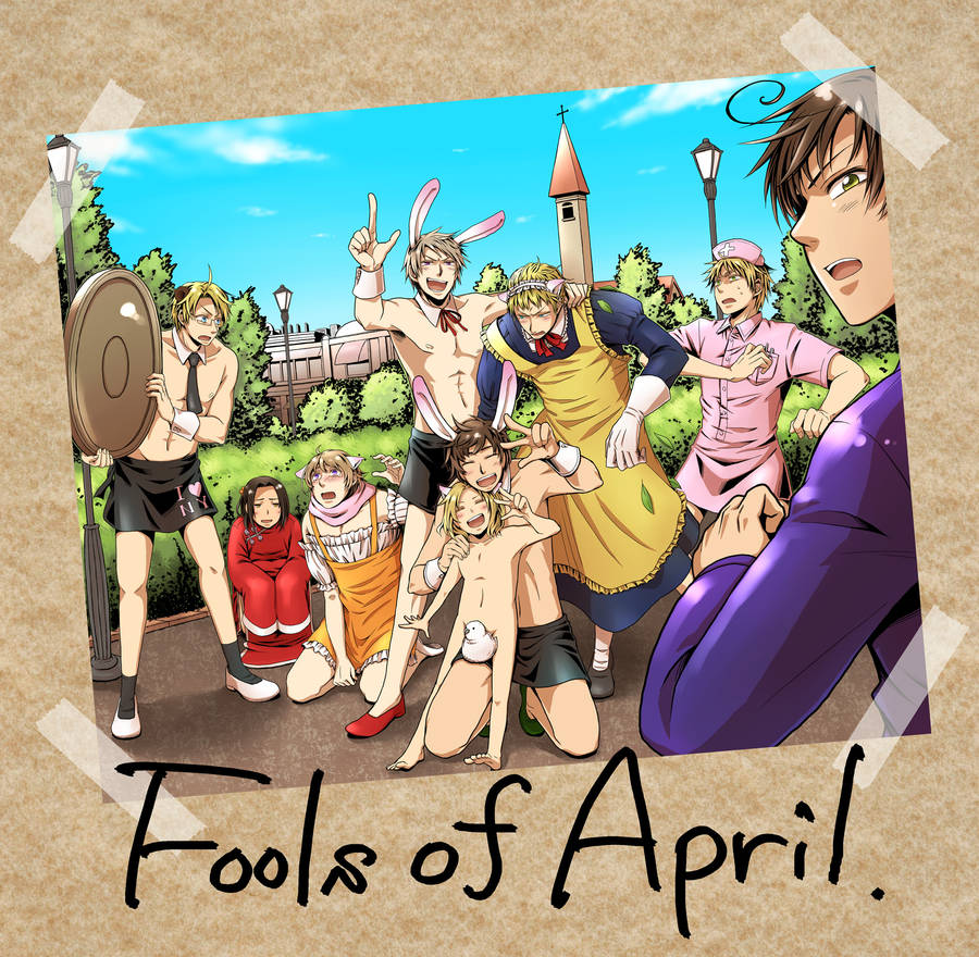 April Fools Day Hetalia: Axis Powers Wallpaper