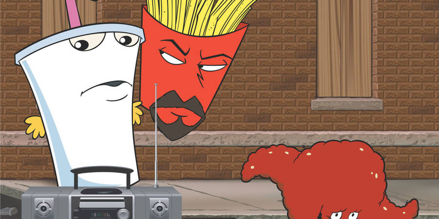 Aqua Teen Hunger Force On The Street Wallpaper