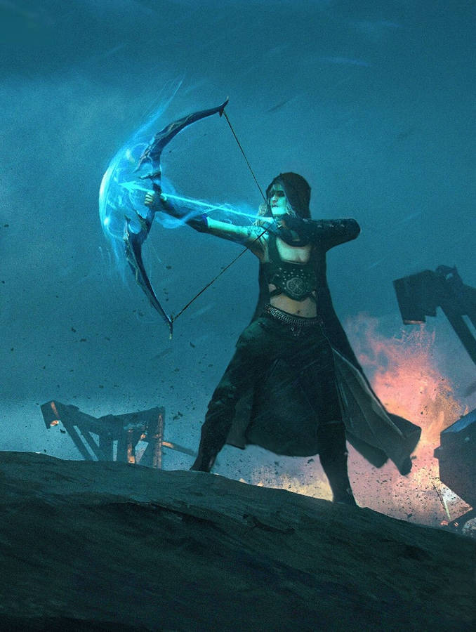 Arcane Archery Wallpaper