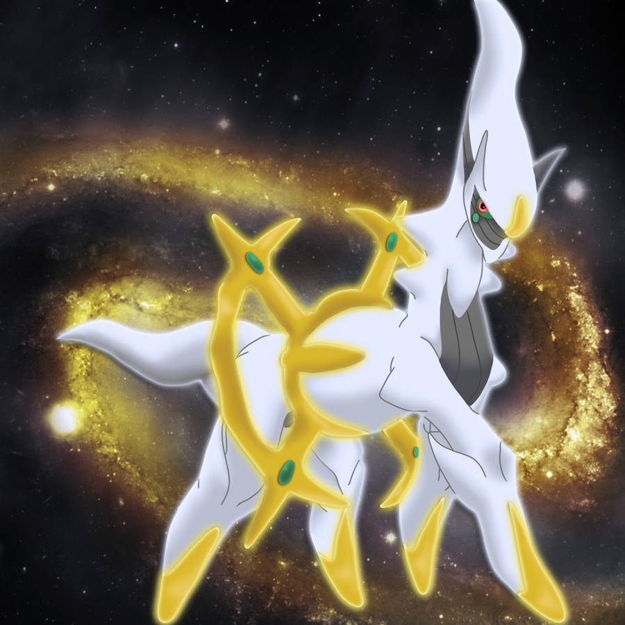 Arceus - The Original One, A Majestic View Wallpaper