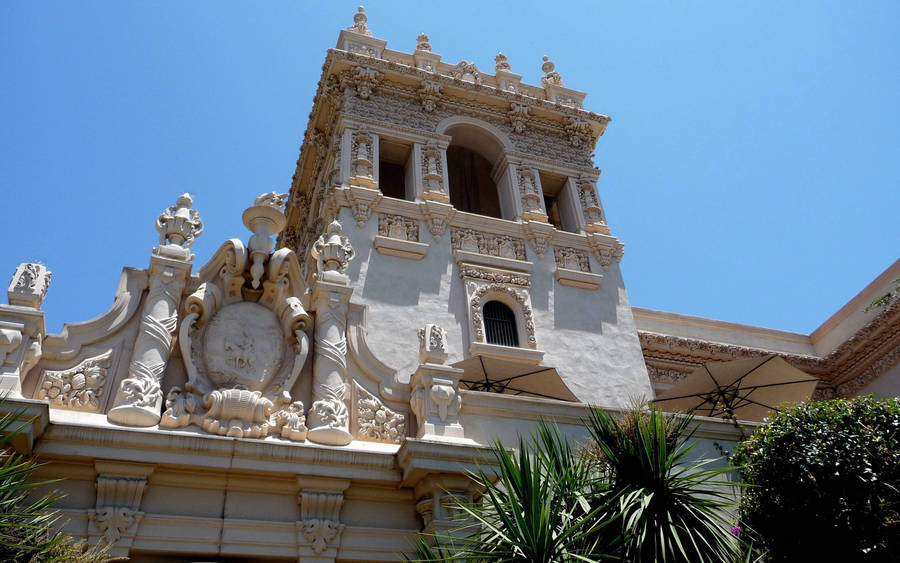 Architectures Inside Balboa Park Wallpaper