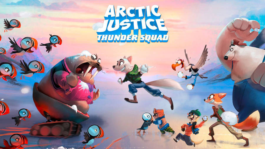 Arctic Justice Battle Wallpaper