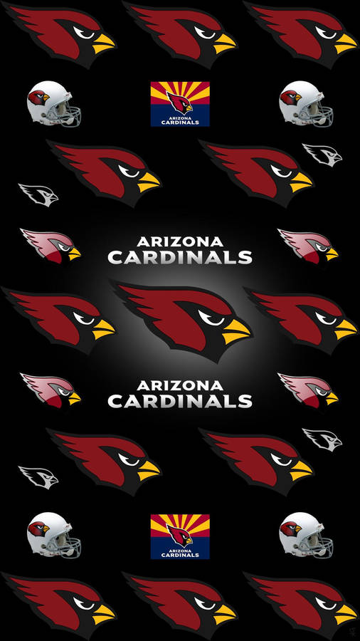 Arizona Cardinals Logo Pattern Wallpaper